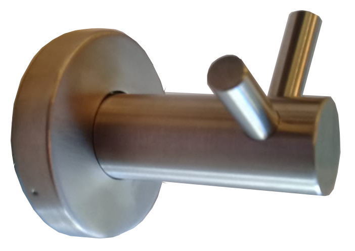 PERCHA DOBLE INOX  (ASIA)